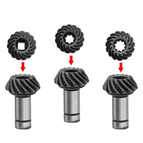 7/9 Teeth Grass Trimmer Gear Strong Compatibility Replace Metal Harvester Gear Garden Lawn Mower Accessories for Farm