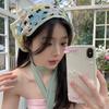 Turban Triangle Bandana Hair Band Women Hair Scarf Sweet Crochet Bandana  Travel