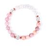 Jewelry Bracelet Stone Bracelet Crystal Pink Pink Opal Fashion Crystal Bracelet Women
