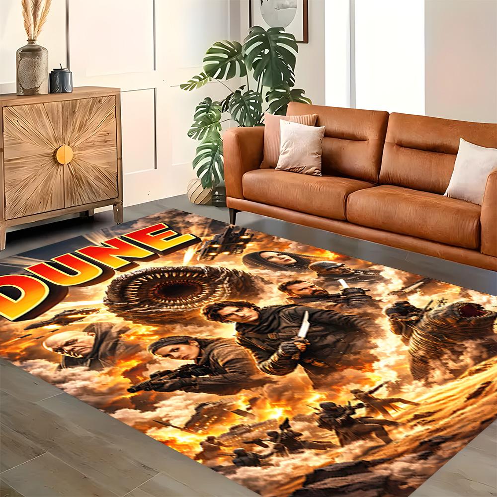 Desert Planet Adventure for Living Room rug, Bedroom, Study Room, Hallway Decoration, Perfect for Home Decoration or Holiday Gifts