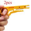 Small Yellow Knife Wire Cutter,Simple Wire Stripping And Wire Cutting Knife, Wire And Network Cable Dedicated Wire Stripping Pliers And Crimping Tools