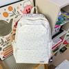 Schoolbag Korean Version Ins Fashion Versatile Embroidered Polka Dot Backpack Large Capacity College Style Student School Bag Multi-Pocket Backpack