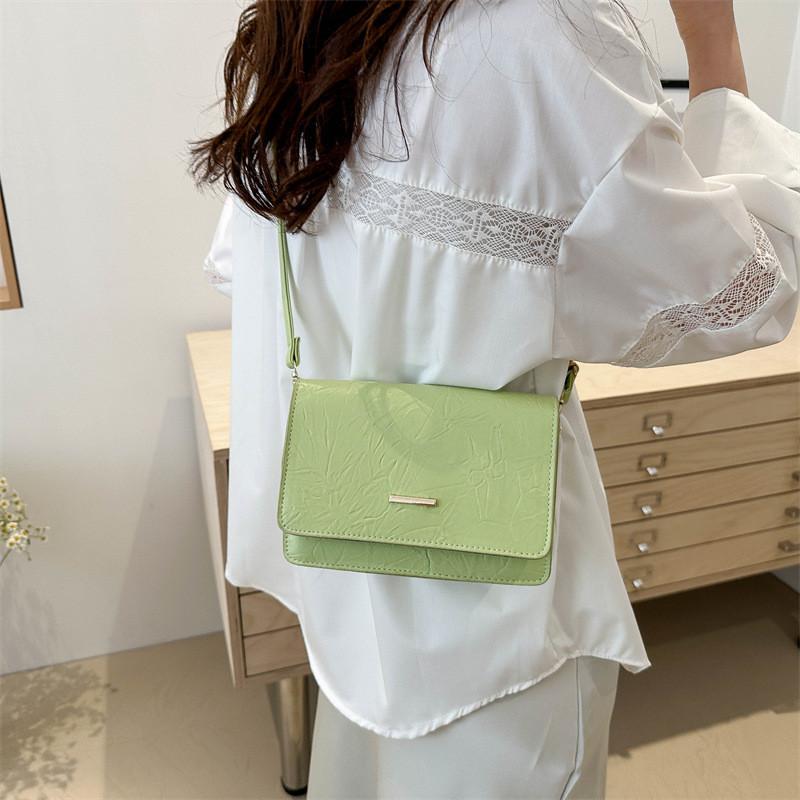 Trendy 2024 New Summer Shoulder Bag Fashionable Street Style Pu Leather Small Bag