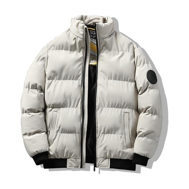 Men's Cotton-padded Jacket Autumn and Winter New Cotton-padded Jacket Trendy Brand Thickened Cotton-padded Jacket Large Size Jacket Men