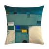 Modern Geometric Creative Graffiti Digital Printing Short Plush Pillow Covers For Car Sofa Office Cushion Cover Home Goods