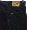 Lee 80s Vintage 42 Talon Corduroy pants w27 Navy Women Used