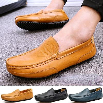 Mocassins décontractés pour hommes, chaussures de conduite de voiture, grande taille 38-47, nouvelle mode