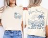 Comfort Colors Familienurlaubsshirt, Familientrip-Shirt, Strandurlaub Familienhemden, Cousin-Urlaub Partnerlook-Shirt, Reise Geschenk, Sommer Shirt