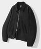Dimitri Black 2Way Western Vegan Suede Jacket_Black