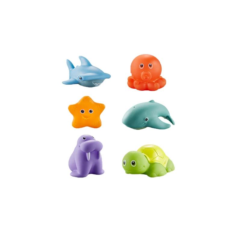 Children Bath Toys Indoor And Outdoor Swimming Pool Beach Parent-child Interactive Catch Fish Game Toys Water Floating Fish Toys
