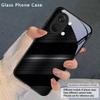 Dark geometric texture For OnePlus Nord CE 2T 2 3 Lite N20 N30 6T 7 7T 8 8T 9 10 Pro 11R 12R 13R Ace 2V 5 Pro Glass Phone Case