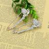 Exquisite Rhinestone Rose Brooch Pin Versatile Clothing Accessory
