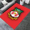 Nuovo Tappeto Wrexham AFC 2025 per Soggiorno Camera da Letto Casa Decorazione Divano, Tappetino Antiscivolo per Giochi Bambini