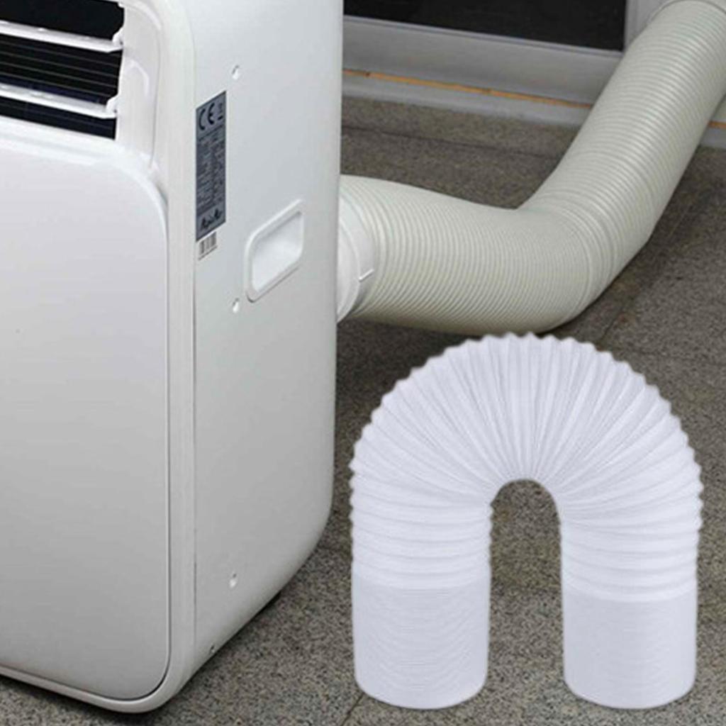 Air Conditioner Vent Hose Flexible Air Conditioner Exhaust Hose Mobile Air Conditioning Exhaust Pipe Vent Hose Duct Outlet