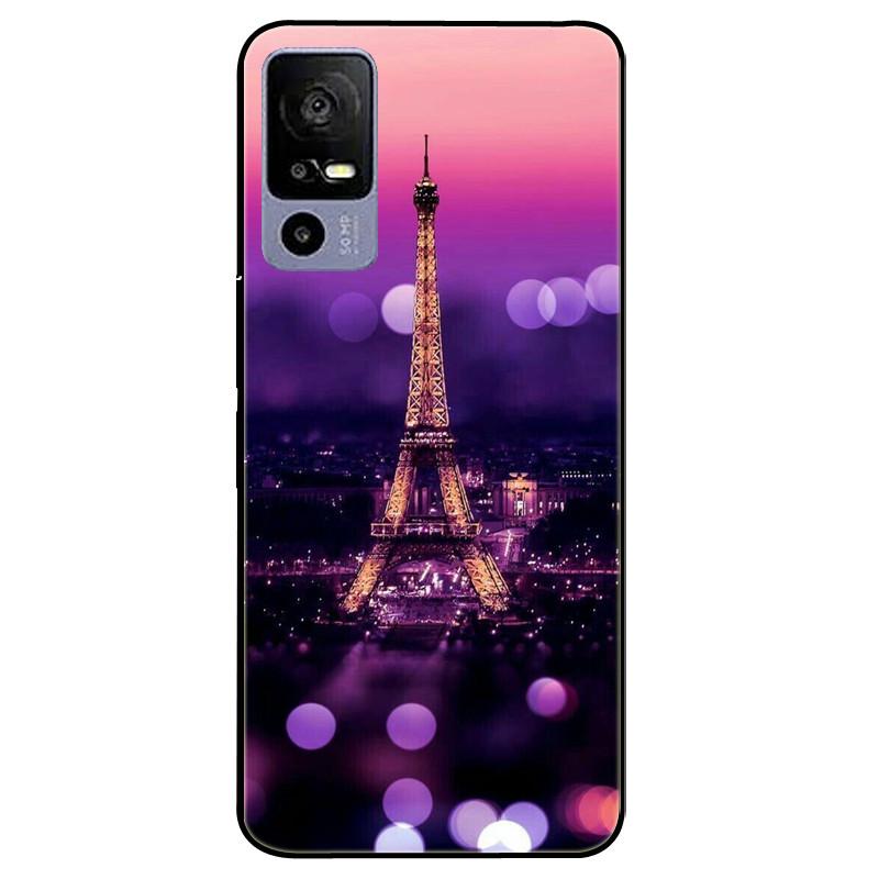 For TCL 40R 5G Case 6.6'' Silicone Soft Fashion TPU Phone Cover for TCL 40 R 5G Cases T771K T771A T771H Bumper Funda For TCL 40R