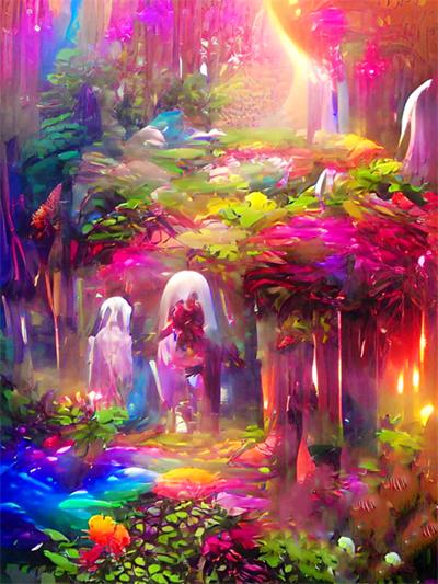 

Полный квадрат/круглый 5d Diy Алмазная картина Фэнтези Дом Пейзаж Мозаика Вышивка Красочный цветочный пейзаж Домашний декор Full Round 20x30CM