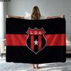 Alajuelense Print Flannel Blanket High Quality Warm Comfortable Cover for All Seasons Perfect for Gifts Home Decor