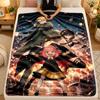Flannel BlanketSpy × Family Warm Soft Throw Blanket for Indoor Sofa Bed Living Room Use