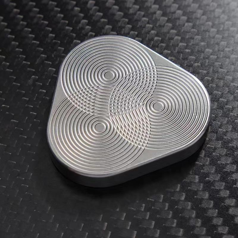 Magnetischer Fidget Slider für Erwachsene EDC Metall Fidget Spielzeug ADHS Hand Spinner Autismus Sensorisches Angst Stressabbau Spielzeug Bestes Geschenk für Erwachsene