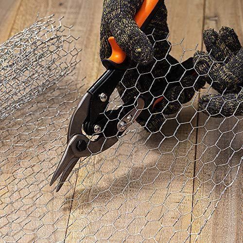 Amagabeli 0.5mx25m grillage à poule 13mm galvanisé maille hexagonal cloture poulailler voliere poulailler jardin grillage grillage t