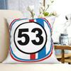 Herbie Cnumber 53 The Love Bug No Square Pillowcase Cushion Cover Pillow Case Throw Pillow Cover for Home Sofa Living Room