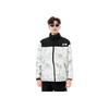 Li Ning Casual Sport Letter Logo Stehkragen Daunenjacke Unisex Oberbekleidung Schwarz Weiß YYMU141-5