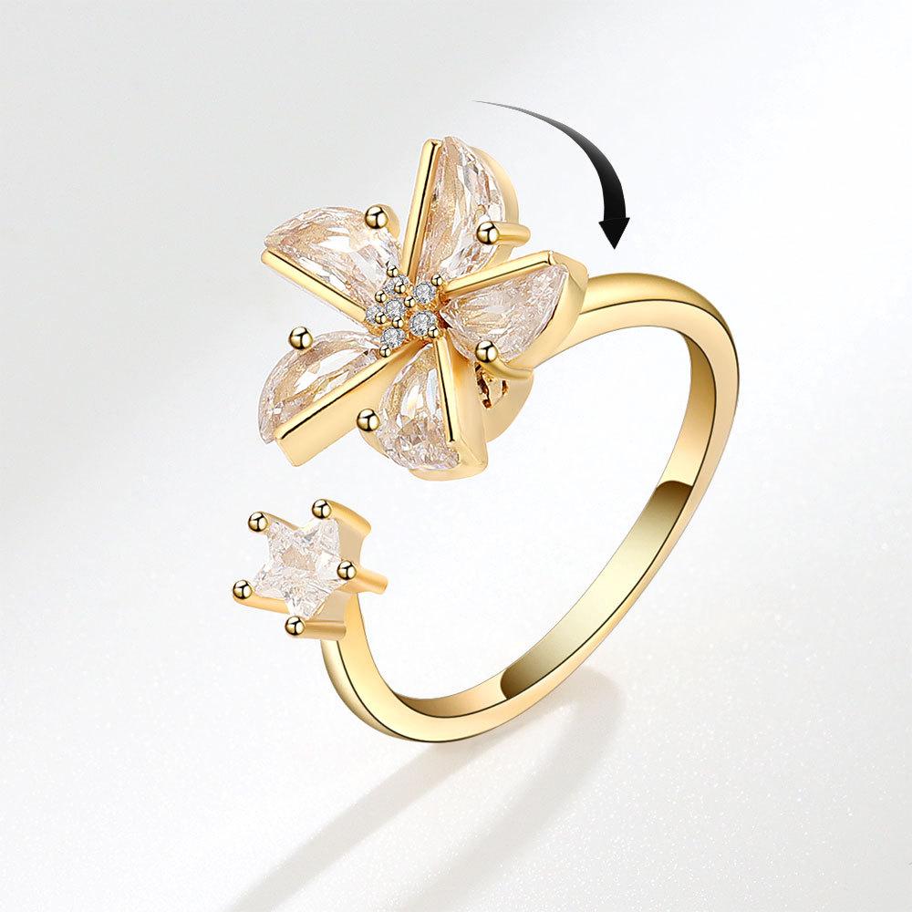 Lindon – bague classique en alliage de cuivre et Zircon, bijoux pour dames, cadeau de fête de promesse de mariage
