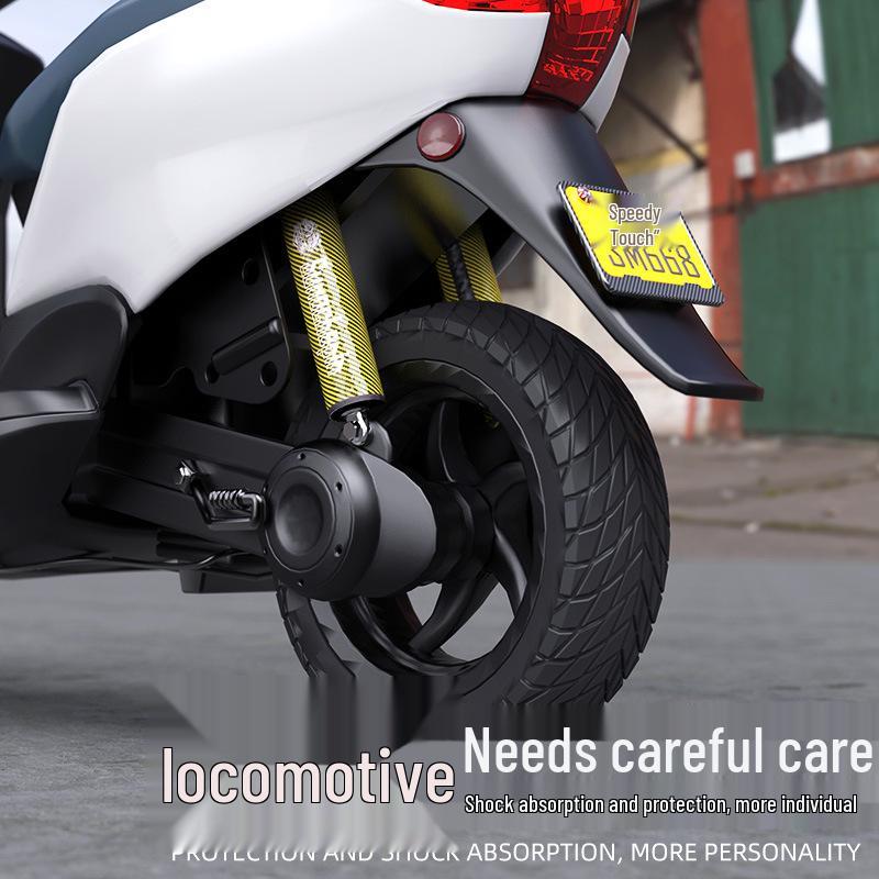 Universal Off-road Motorcycle & Car Shock Absorber Dust Cover - Front & Rear Protective Inverted Design