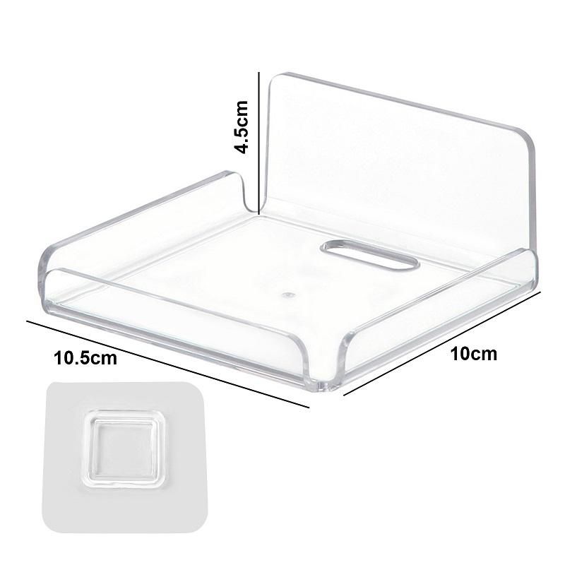 Mounted Storage Holders Record Wall Shelf Vinyl Acrylic Mount Display Shelves Clear Holder Floating Storage Stand Rack