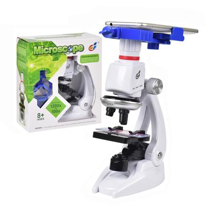 1200x Student Monocular Biological Microscope Set Led Home School Science Educational For Kids Child Lab Optical Instruments