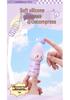 New USB Rechargeable Silent Handheld Cartoon Mini Fan for Kids and Students