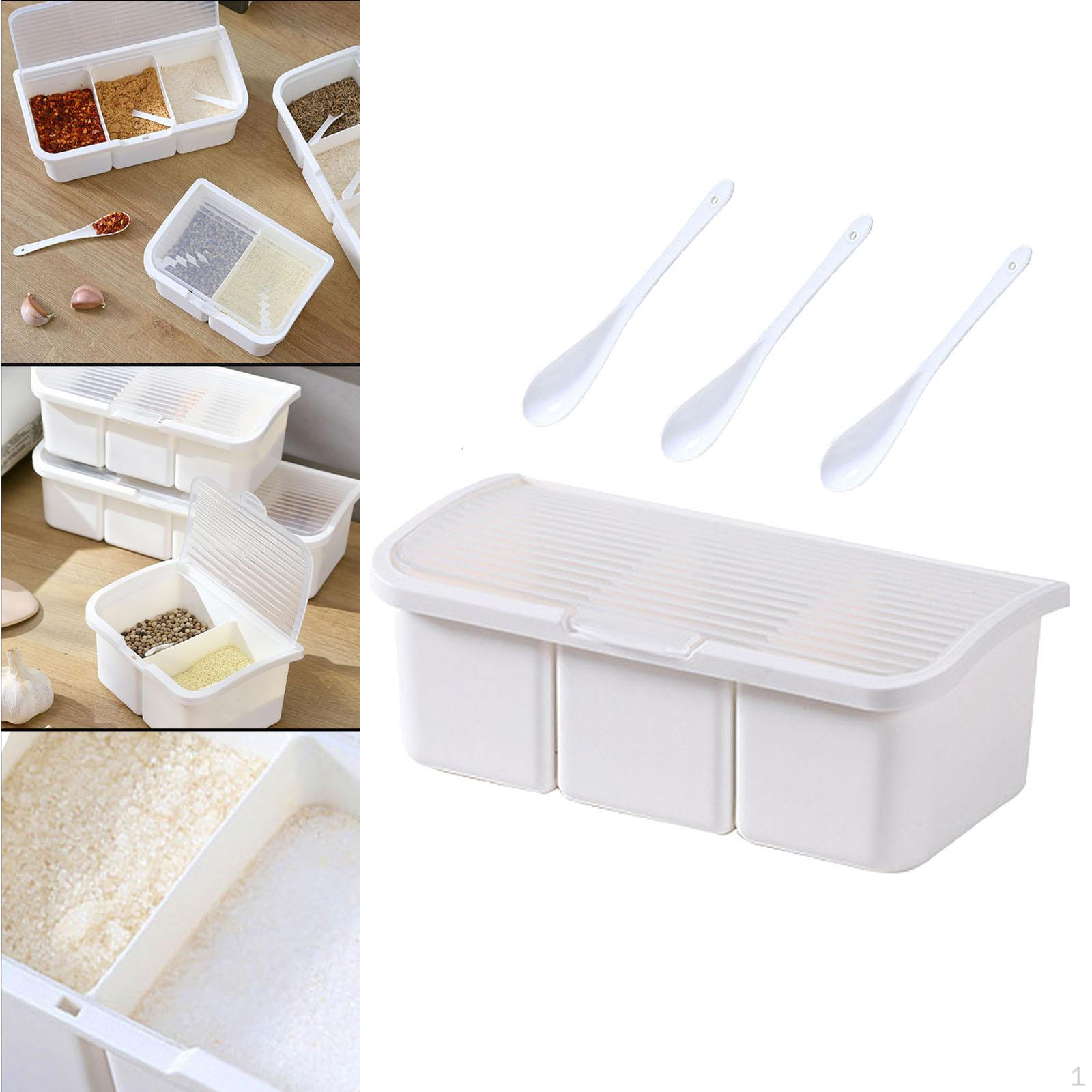 

Комбинированная коробка для приправ, кухонные гаджеты, стоячие банки для специй