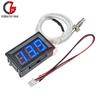 -30~800 Degree LED Digital Thermometer DC 12V Temperature Meter M6 K-Type Thermocouple Pyrometer Thermal Detector Tester Monitor