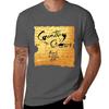 Contando Camiseta Suave Elástica Manga Corta Top Camiseta