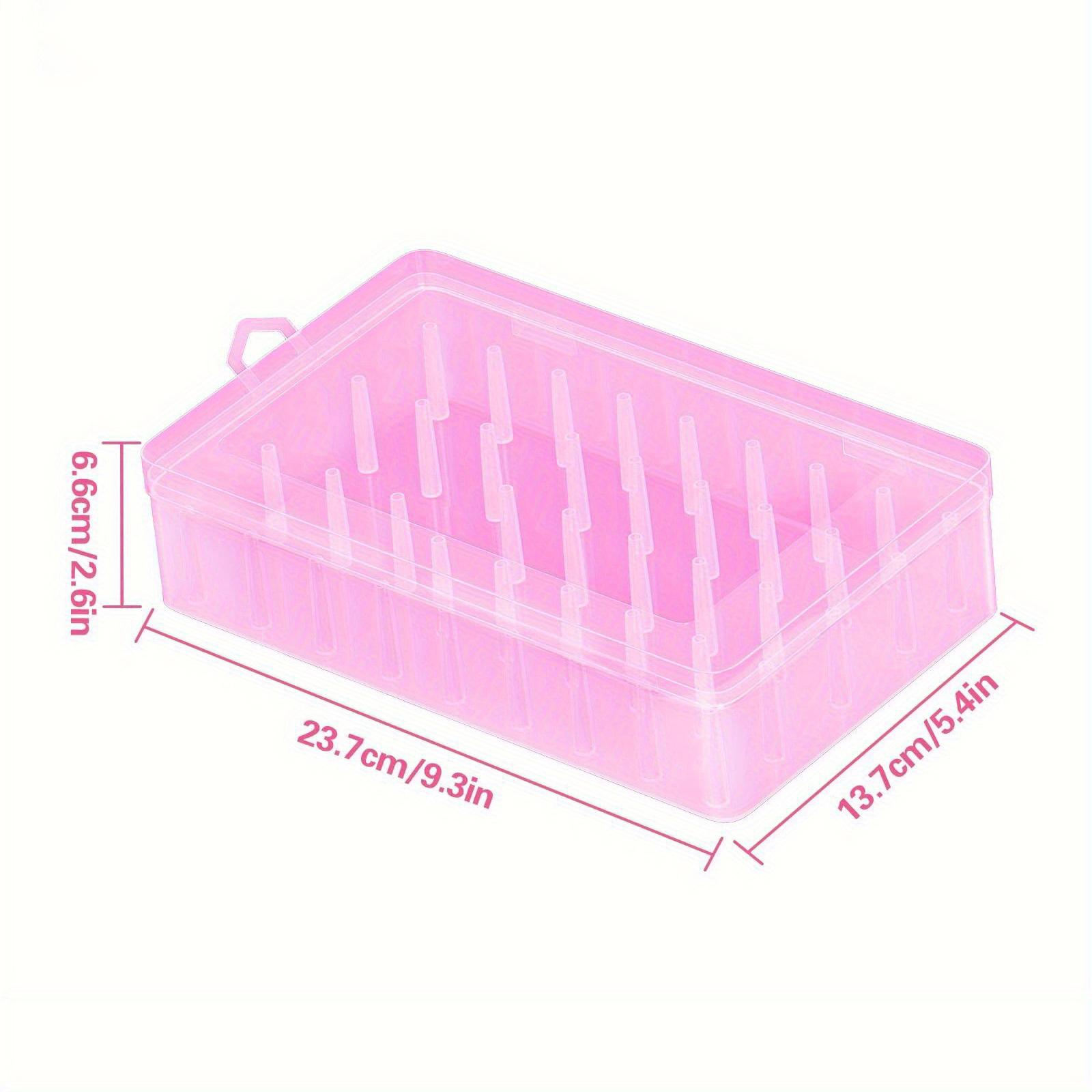 Новая коробка для швейных ниток 42 штуки катушки шпульки контейнер для переноски держатель органайзер для рукоделия швейная 24 катушки 1250₽