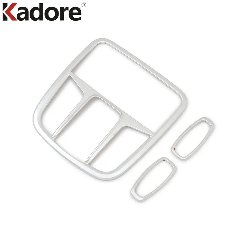 Car Front Rear Roof Reading Light Lamp Cover Trim For Kia Sportage 2017 2018   Matte Interior Mouldings Accessories