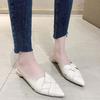 Pantofole da Donna Sandali da Esterno Altezza Ciabatte Scarpe Nuovo Stile Per Donna Scarpa Unica Con Vendita All'Ingrosso Pelle Naturale Originale
