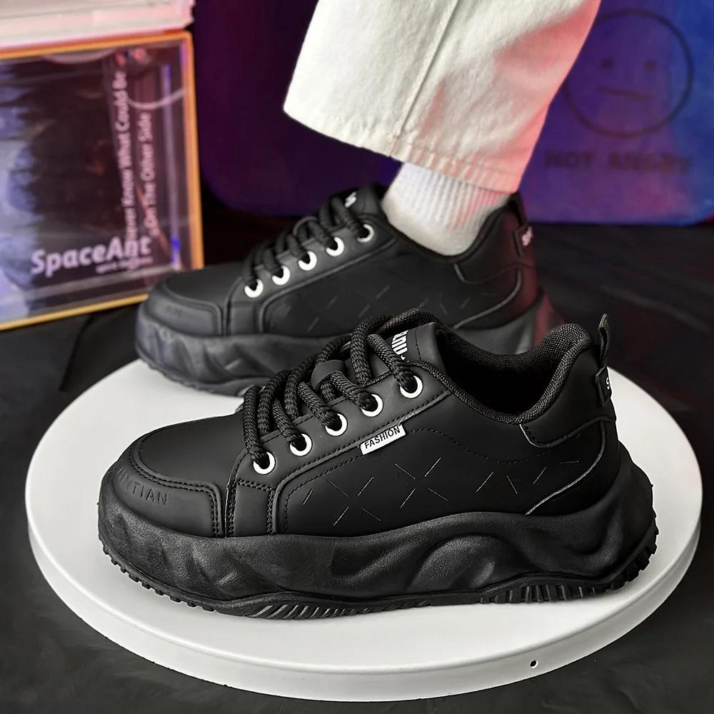 Модные новые мужские туфли Модные мужские кроссовки Осенний новый фирменный дизайн — фото 3