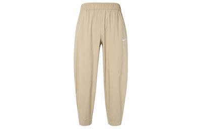 Knitted Sweatpants Women's Brown Moderate Tapered Pants DD5976-200
