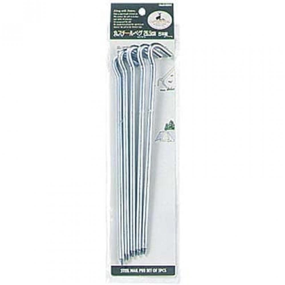 Captain Stag Captain Stag M 8394 [round Steel Pegs 26.5cM 5 Pieces]