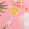 100PCS/Pack Gift Transparent Cellophane Cookie Packaging Sweets Pocket Candy Bag Lollipop Pouch