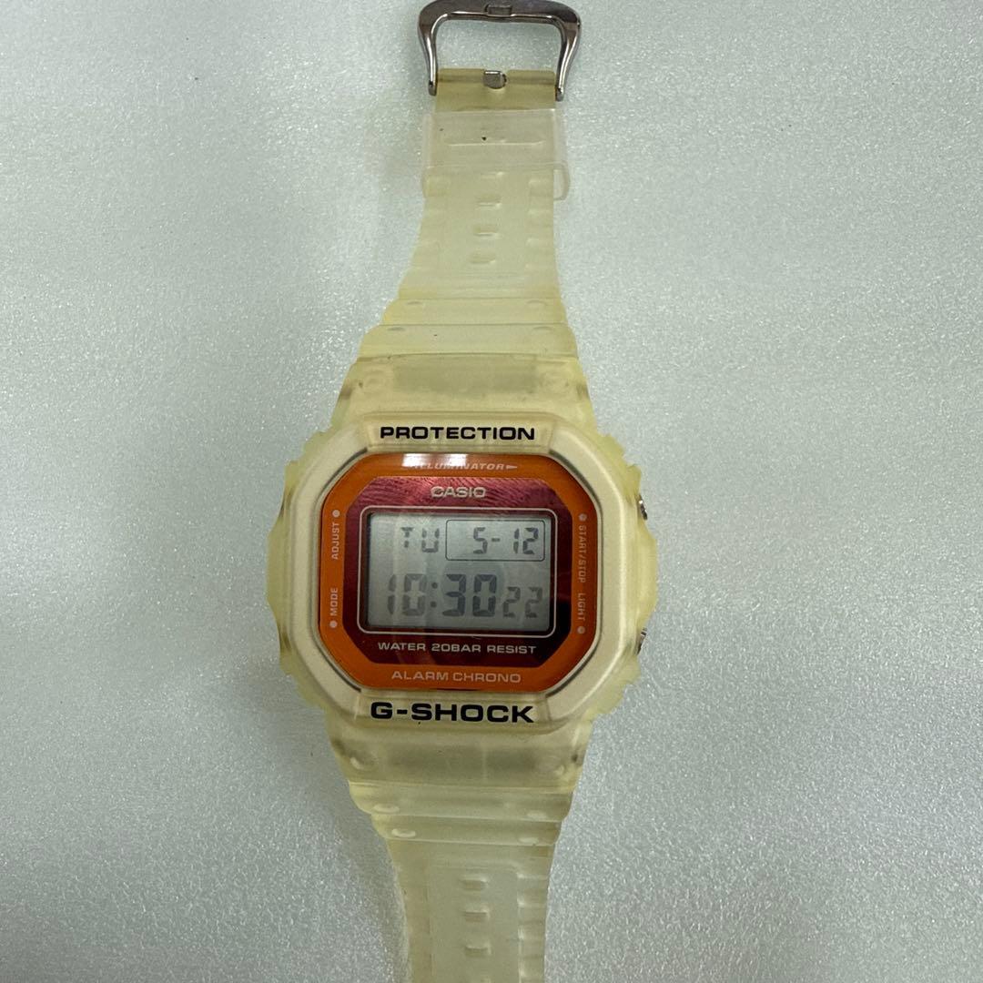 CASIO G-SHOCK skeleton color