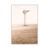 Weizen Kuh Pferd Grünland Landschaft Wand Kunst Poster und Drucke Landschaft Druck Nordic Malerei Dekorative Bild Home Dekoration