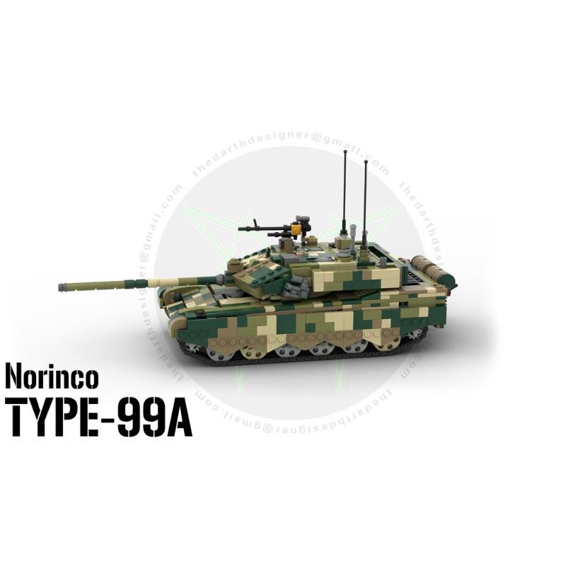 Платиновый Кирпич MOC-183439-299A 1:Модель основного боевого танка в масштабе 35 1:35 Scale