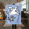 1 Pezzo Coperta in Flanella con Stampa Simon's Cat, Alta qualità Confortevole per Tutte le Stagioni, Decorazione per la Casa, Calore e Comfort, Perfetta per Regali di Natale