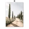 Rural Landscape Mountain Forest Olives Wall Art Canvas Painting Nordic Posters And Prints Wall Pictures For Living Room Decor
