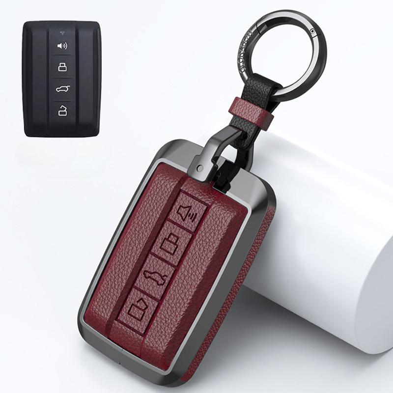 Applicable To TANK 300 Key Case 2021 TANK 300 500 500 Car Leather Key Case High-end Shell Special