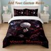Bedding Set 1 Duvet Cover 2 Pillowcases Tokyo Ghoul Print Soft Bed Linen Bedroom Decor