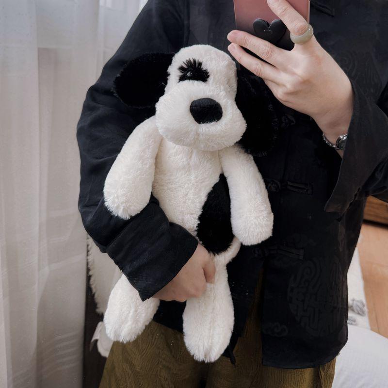 Schüchterne Piratenhund-Puppe Plüschtier niedliche Cartoon gepunktete Puppe Internet-Berühmtheit Tier super süßer Welpe Geschenk