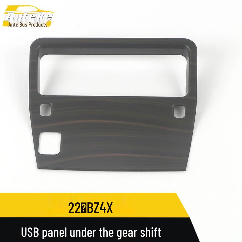 Shift Lever USB Panel Decor for 22 BZ4X: Console Charging Port Sticker Sequin